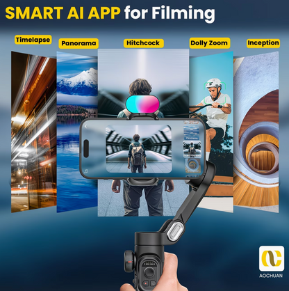 AOCHUAN Smart XE gimbal stabilizer product detail view