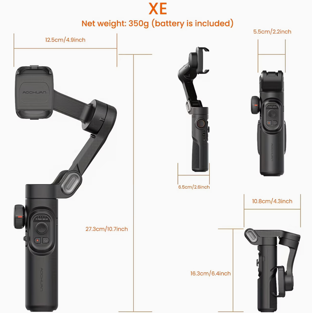 AOCHUAN Smart XE gimbal stabilizer additional view